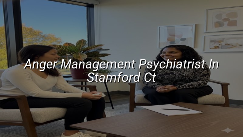 Adults discussing anger management care in Stamford CT