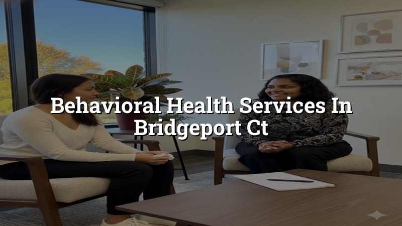 Adults discussing behavioral health care options in Connecticut