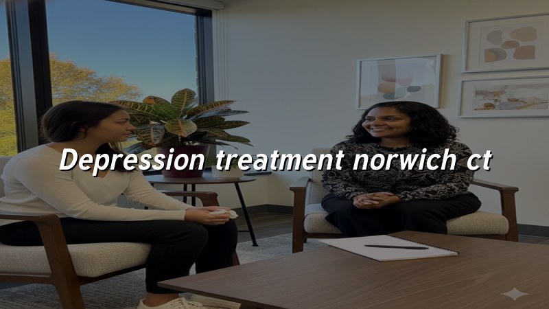 Depression treatment in Norwich CT