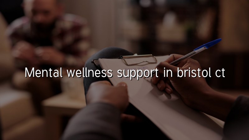 Adults receiving mental wellness support in Bristol, CT