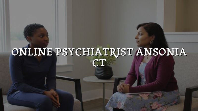 Telehealth psychiatry serving Ansonia CT