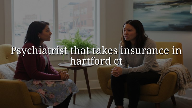 Adult psychiatry visit for Hartford-area patients